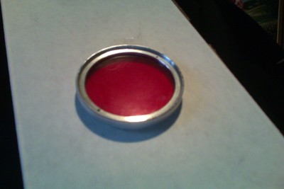 Camera Filter - #25 Red - Unique / Vintage Quality