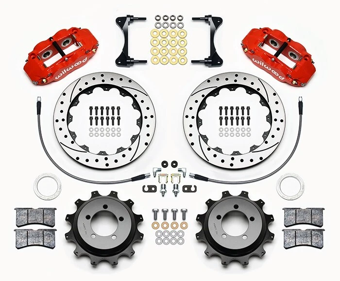 Wilwood 140-12878-DR Forged Narrow Superlite 4R Big Brake Rear Brake Kit Foto 3 de 4