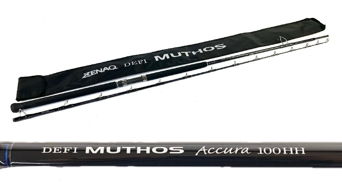 ZENAQ DEFT MUTHOS Accura 100HH RG Fishing Rod with case | eBay