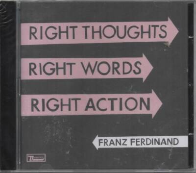 Franz Ferdinand Right Thoughts Right Words Right Action CD NEU Evil Eye