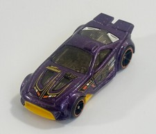 Hot Wheels 2009 Purple Variant Scorcher Made in Malaysia Die Cast Hard To Find