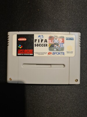 Nintendo SNES Spiel - FIFA International Soccer Modul DE