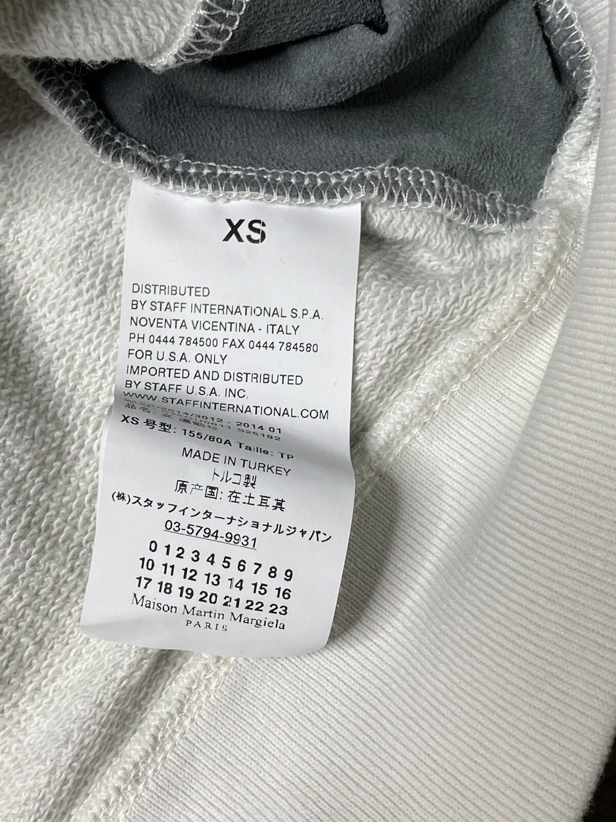 MAISON MARGIELA Felpa donna MM6 Maison Martin Margiela taglia XS