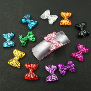 Download 100 Glitter Resin Cabochon 10X12MM Bow 3D Design Phone ...