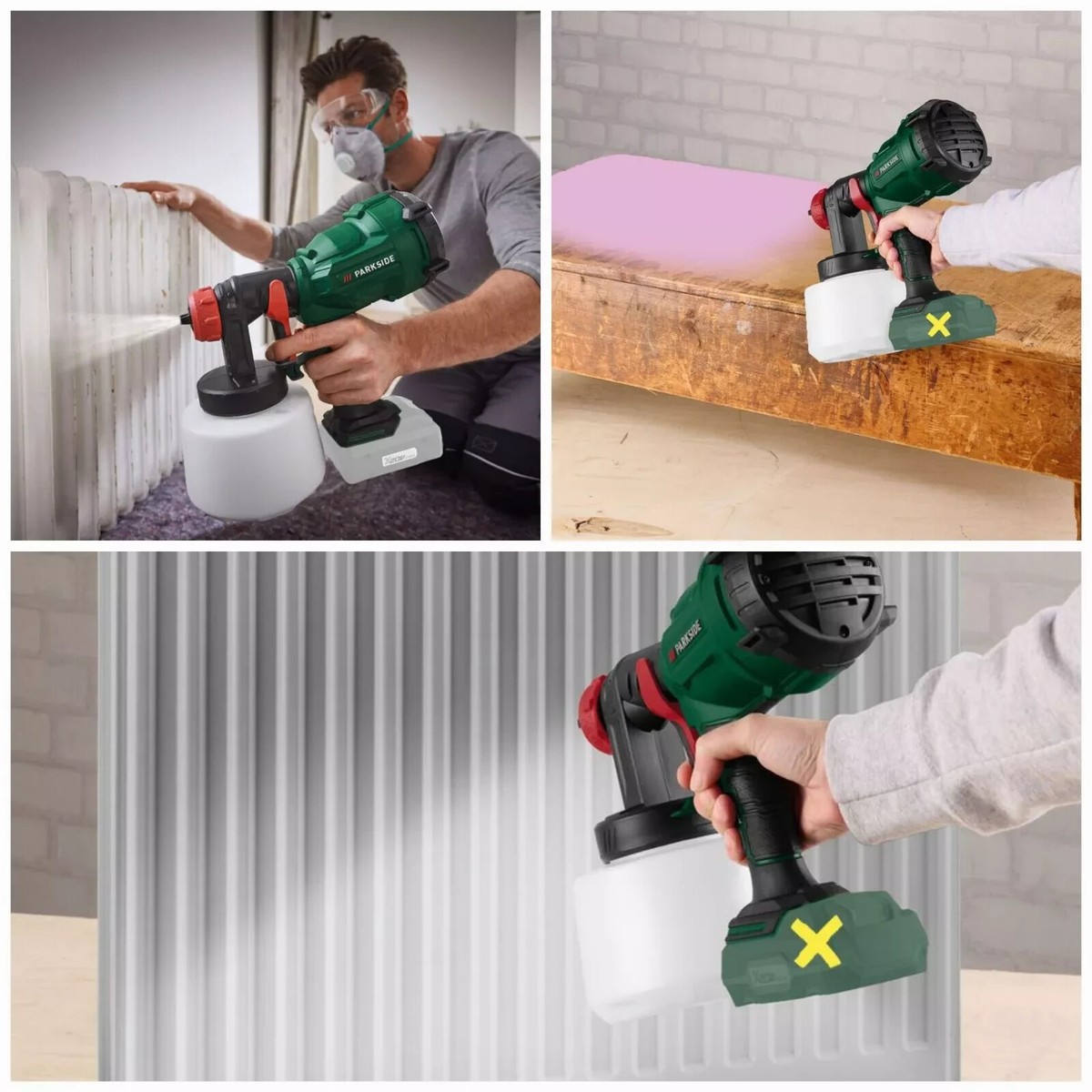 Parkside Cordless Sprayer Paint Cordless Paint Sprayer Parkside