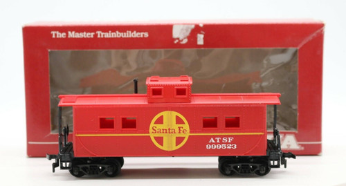 Coche de carga Mantua Santa Fe Caboose ATSF # 999523 vintage calibre HO escala 1:87 | Zustand: New