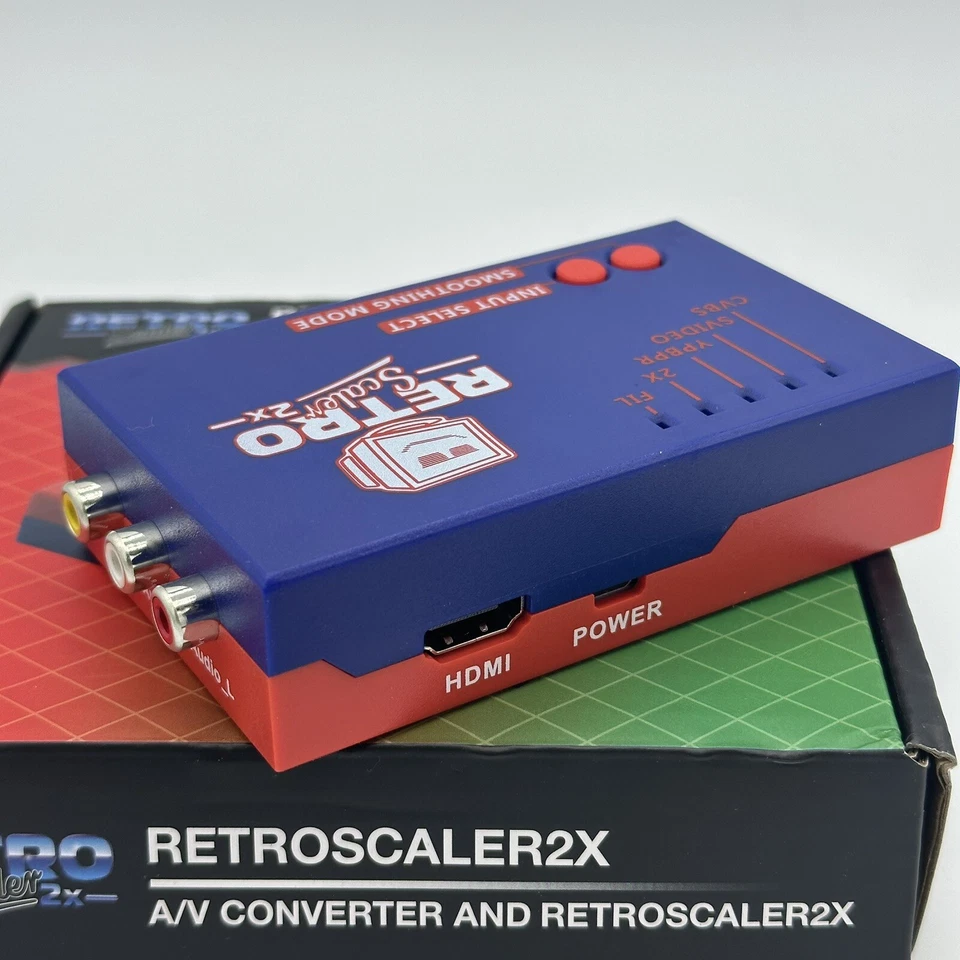 RetroScaler2x AV to HDMI Up-Scaler Converter Line-Doubler Retro Consoles Tink - Image 3 of 4