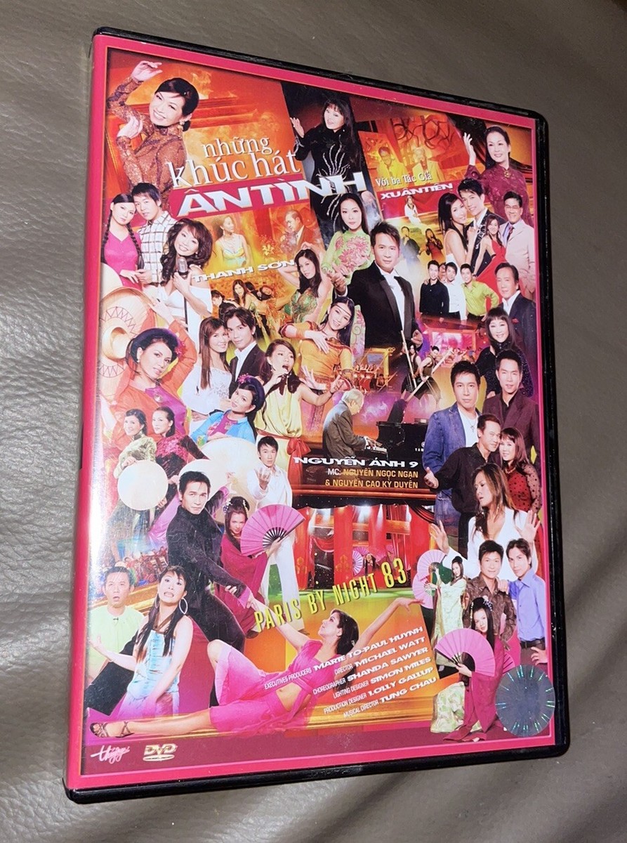 Paris By Night 83 3-Disc DVD VIDEO MUSIC fashion variety