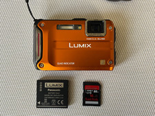 Panasonic LUMIX DMC-FT4 / 12MP fotocamera digitale antiurto/impermeabile - arancione