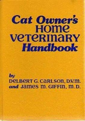 Cat Owner's Home Veterinary Handbook - Hardcover - GOOD