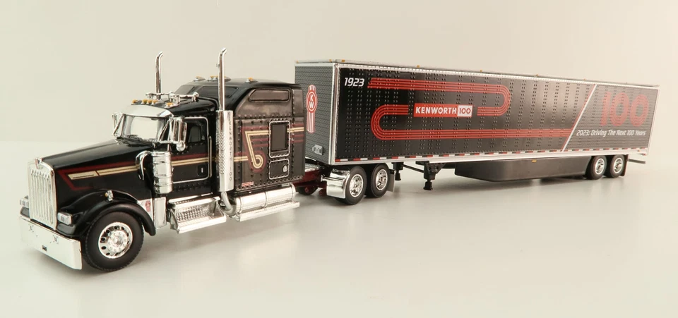 First Gear 68-1691 Kenworth W900L Trailer Kenworth 100th Anniversary RARE 1:64 - Image 3 of 4
