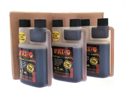 PRI-G Fuel Stabilizer 12 Pack 8oz   Restores Old Gas, Ethanol Treatment E10