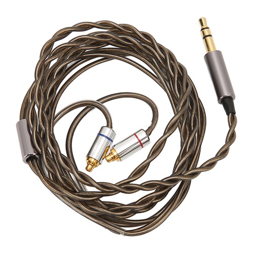 MMCX Earphone Cable 3.5mm Plug Silver Plated Copper Core Earbuds Upgrade Wir - Picture 11 of 24