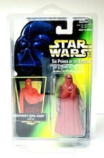 Star Wars EMPEROR'S ROYAL GUARD Action Figure 1997 POTF Hologram Card   Case NM