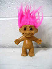 RUSS TROLL naked with pink hair 4.5"