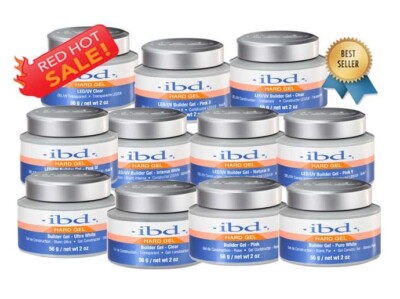 IBD LED/UV HARD / SOFT DUAL - FRENCH & XTREME - BUILDER GEL  - CHOOSE YOURS