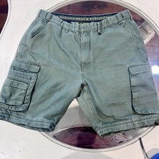 Boy Scouts of America Shorts Mens 38 Olive Green Cargo Classic BSA Uniform READ 