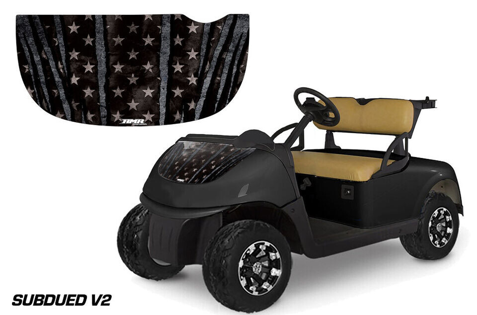 Cart Hood Graphics Decal Sticker For Ezgo Freedom Rxv 15-22 Subdued