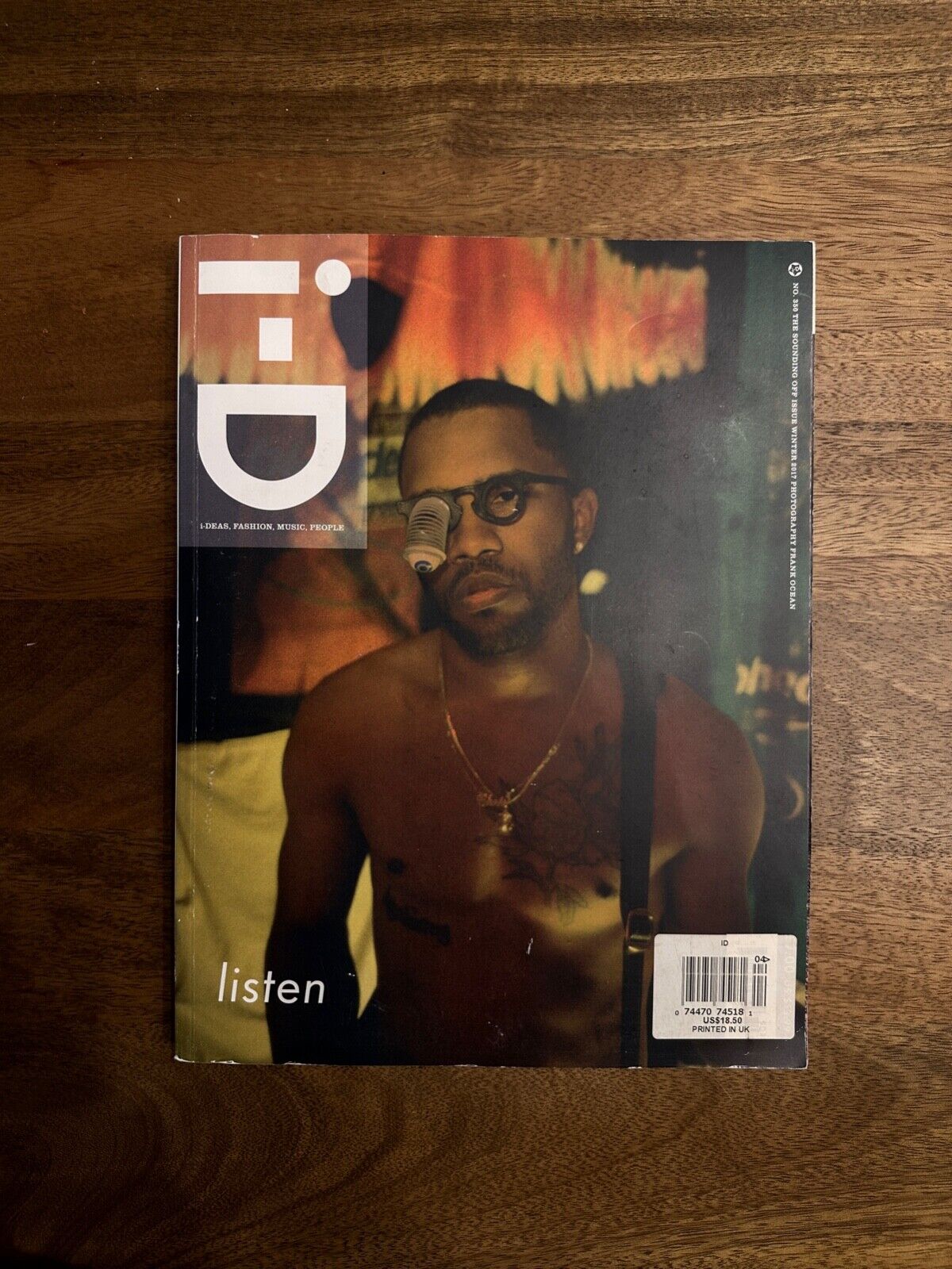 i-D Magazine UK 2017 Winter 表紙 Kendrick Lamar ケンドリック