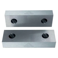 Colton 51315 | 6" x 1" Standard Pair Aluminum Soft Jaw Replacement Jaws
