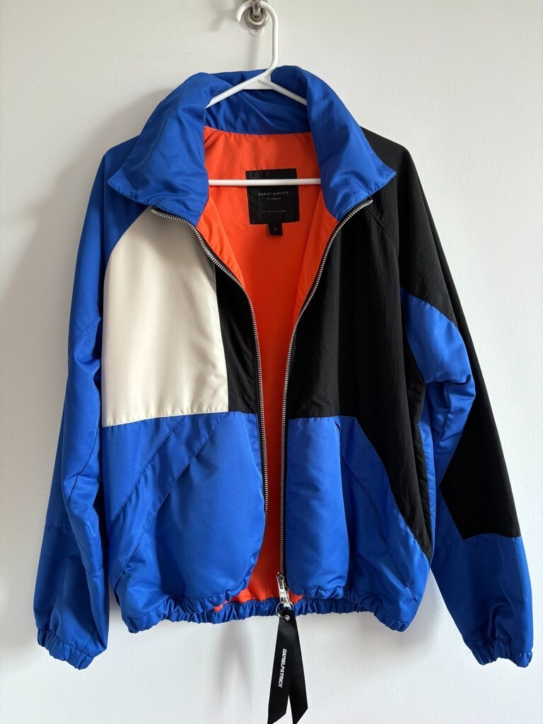 Daniel Patrick Colorblock Track Jacket Men’s Smal… - image 2