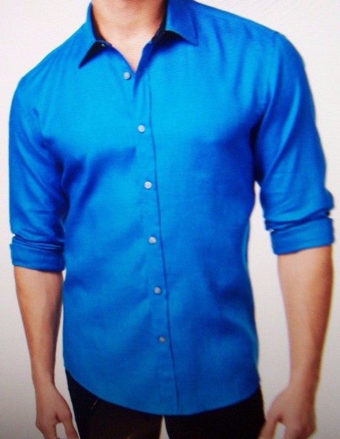 hugo boss linen shirt