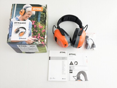 Stihl Dynamic BT Bluetooth Ear Defenders Hearing Protect 0000-884-0519