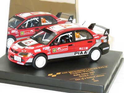 1/43 Mitsubishi Lancer Evo.X 全日本ラリー選手権 Diecast model cars Mitsubishi Lancer Evolution X 1/43