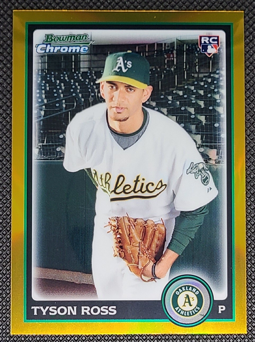 2010 Bowman Draft Chrome Gold Refractor /50 Tyson Ross #BDP98 Rookie RC