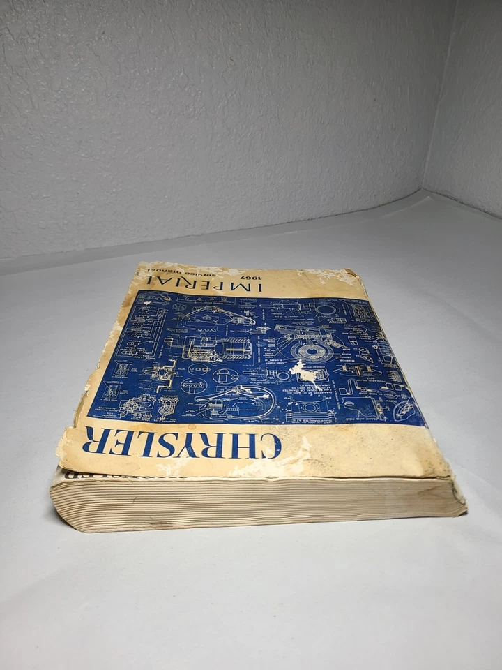 Chrysler Imperial 1967 manual de reparación de taller de fábrica Foto 3 de 4