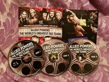 WWE: Allied Powers - The World's Greatest Tag Teams - 3 disc DVD WWF, WCW, ECW