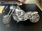 Metal Motorcycle Sculpture
