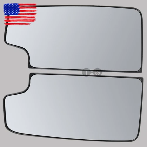 Tow Mirror Glass Lower Convex Left＆Right Side For 2014-17 Chevrolet Silverado