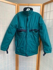 WEARGUARD Jacket Size S Green Hooded Insulated Water Resist Thinsulate Fill