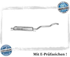 Mittelschalldämpfer für Opel Zafira A / B 1.6 1.8 2.2 Auspuff Mitteltopf