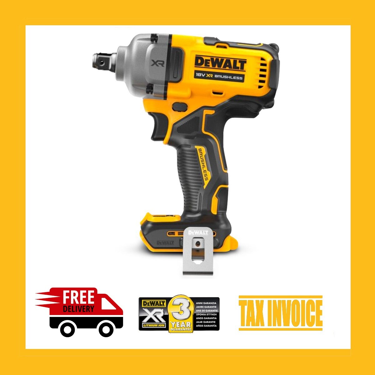 DeWalt DCF892N-XJ 18V XR Brushless 1/2
