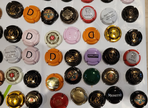 Sparkling Wine Metal Top Champagne Placomusophile Collectible Craft Placards