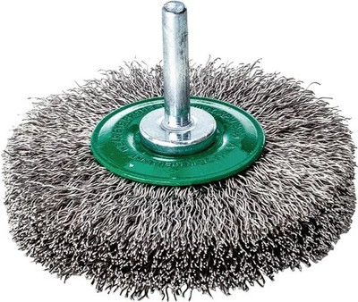 Lessmann Schaftrundbürste Ø50 mm  VA 11 mm 15.000 min-¹ - 415362