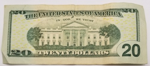 Twenty Dollars SUPER REPEATER 36363633 Serial Number $20 Binary US 2013 MJ 36 B - Picture 3 of 6