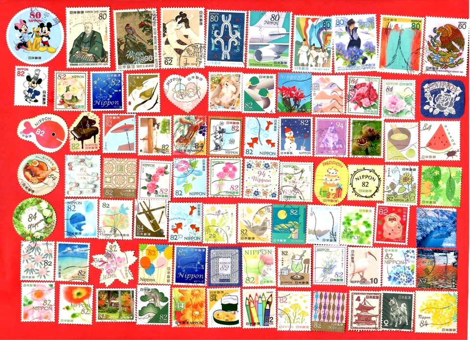 JAPAN BEAUTIFUL Stamps & Pictorials Used (DON'T MISS THIS ONE)😊 - Image 4 of 4