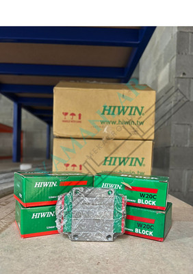 Hiwin HGW20 CC Square Linear Guideway Block, Carriage for Guideway Rail HGR20