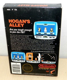 HOGAN'S ALLEY COMPLETE HIGH GRADE NINTENDO NES GAME 1985 REV-A NICE SET