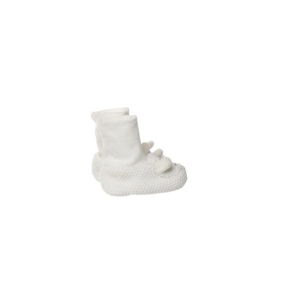 H&M, Baby Sockenschuhe, Größe: 14, Baumwolle, Weiß, Unisex (Kinder) #C1y
