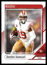 Deebo Samuel 2024 Donruss #283 49ers NFL READ FREE SHIPPING AutographDen