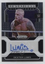 2022 Panini Prizm WWE Sensational Signatures Dexter Lumis #SS-DLM Auto r7o