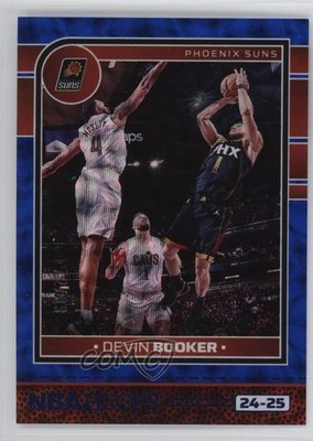 2024-25 Panini NBA Hoops Blue Scope 72/99 Devin Booker #1 13ux