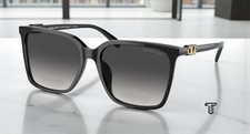 MICHAEL KORS MK2197U 30058G Canberra Black Grey Gradient 56mm Women's Sunglasses
