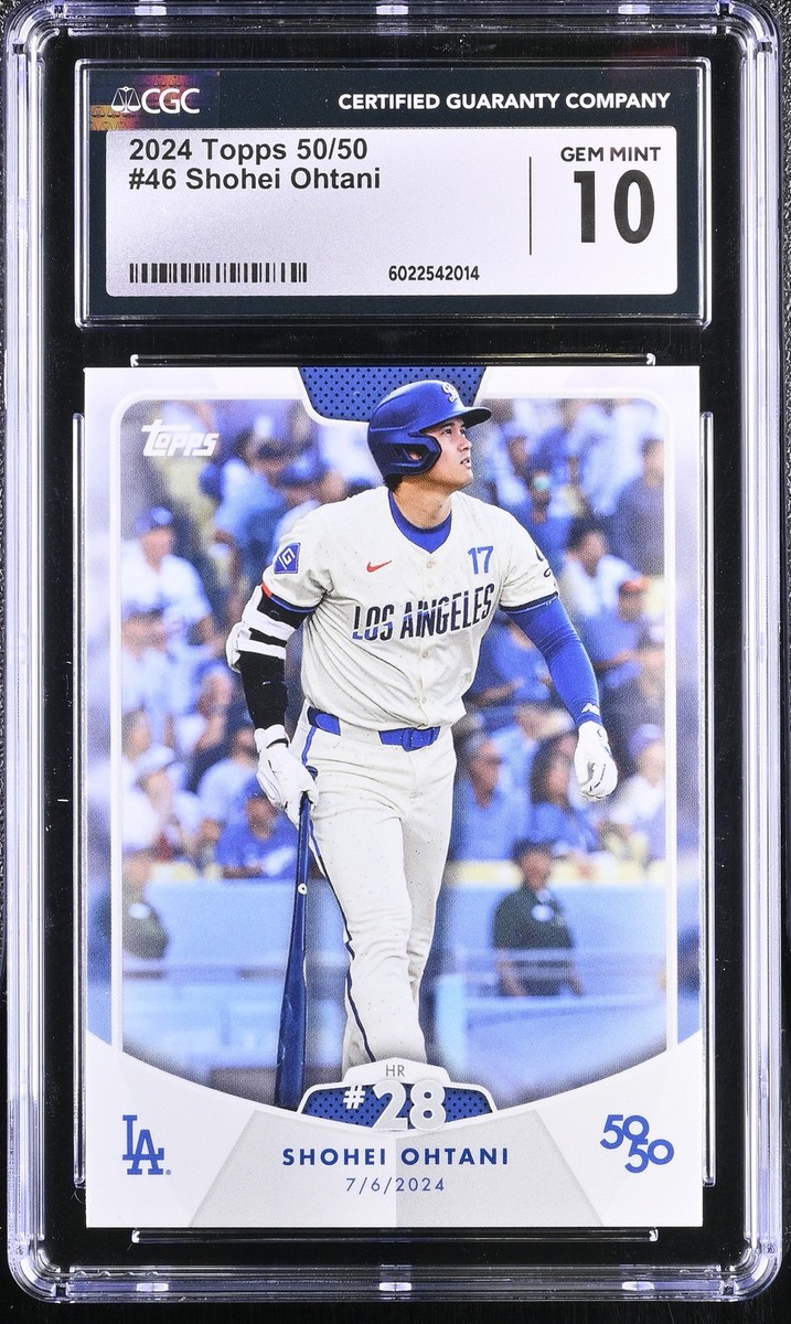 2024 Topps 50/50 Shohei Ohtani #46 Baseball CGC 10 | eBay