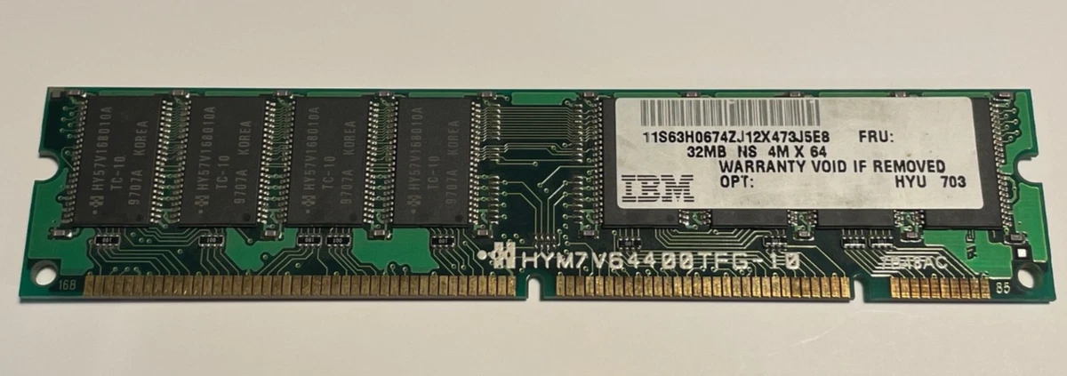 Preços baixos em Capacidade de 32 MB por Módulo Edo dram DIMM