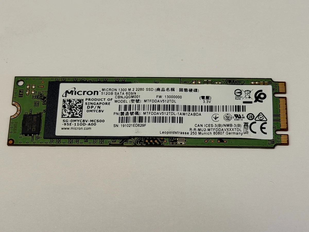 Micron SATA III 512 GB Solid State Drives for sale | eBay